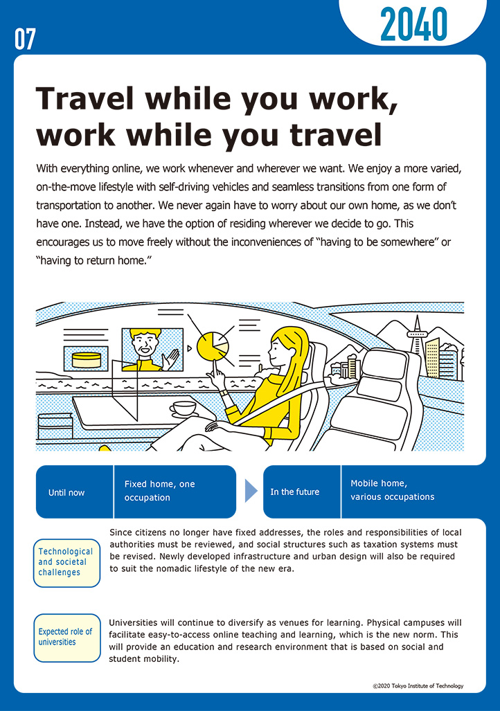 Travel while you work, work while you travel