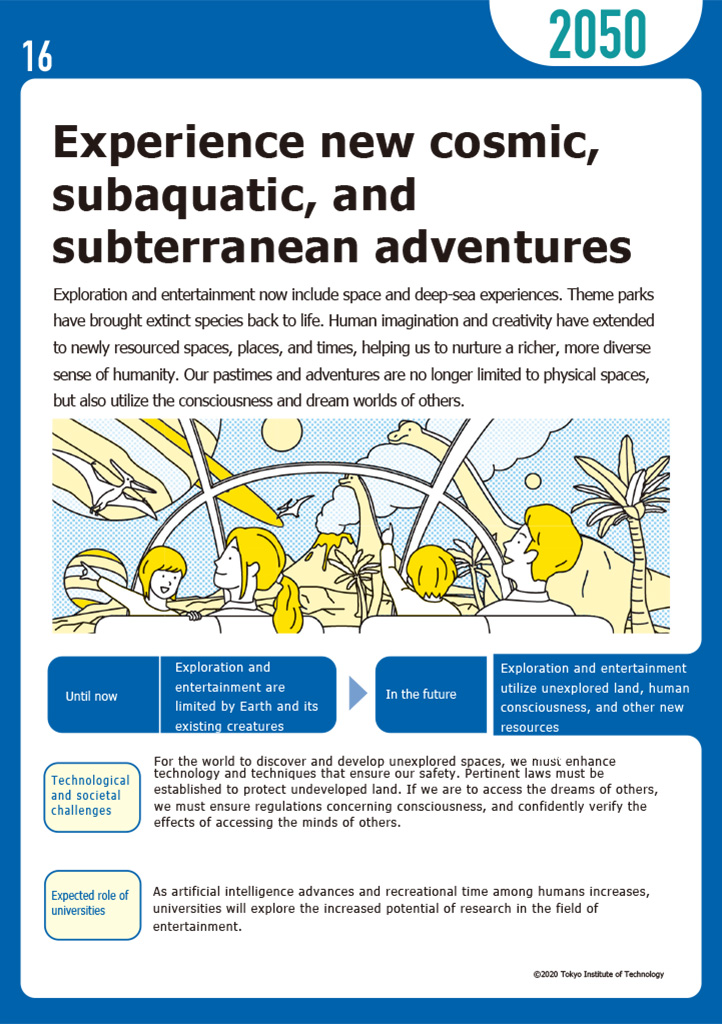 Experience new cosmic, subaquatic, and subterranean adventures