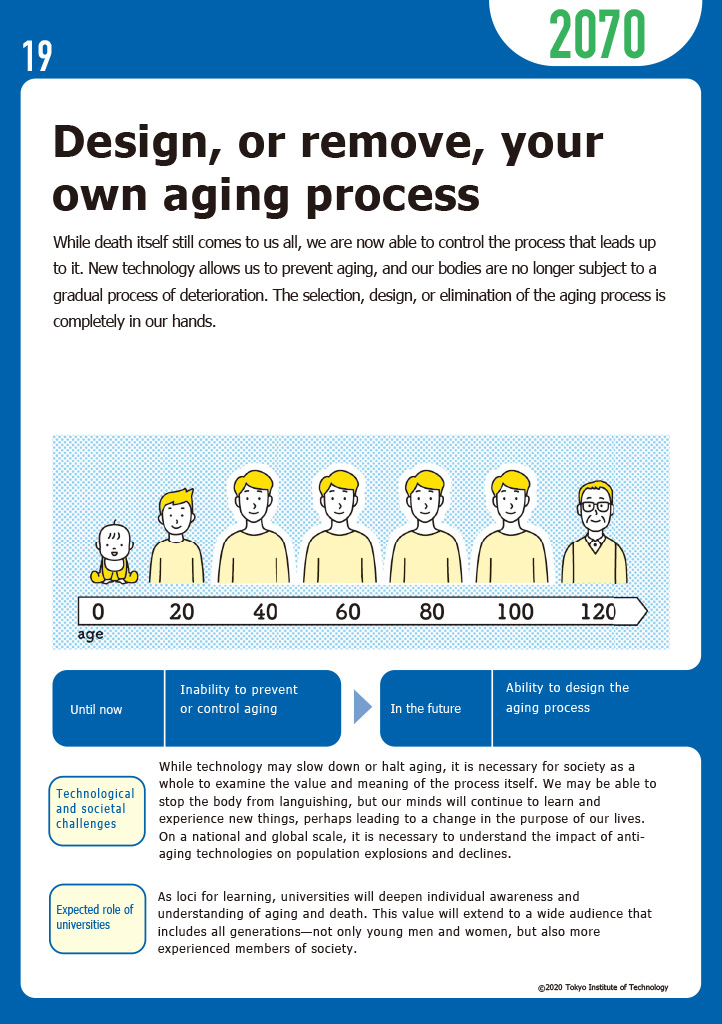 Design, or remove, your own aging process